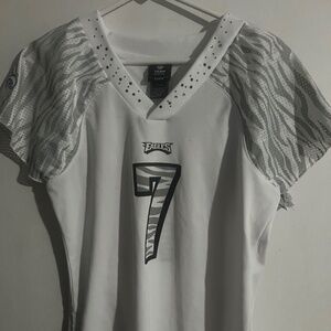 Philadelphia Eagles Women's Bejeweled Jersey , Size Medium